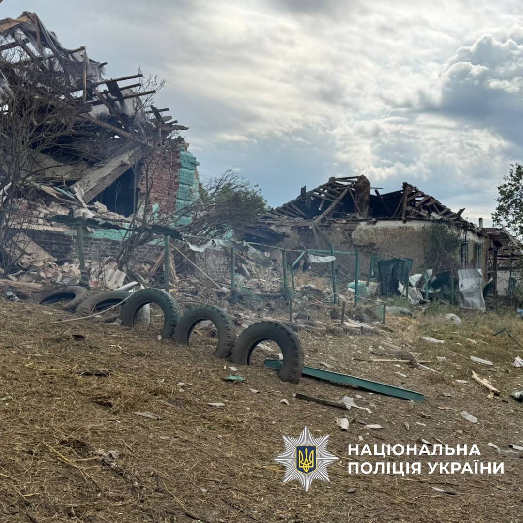 Поліція показала наслідки обстрілів Харківщини