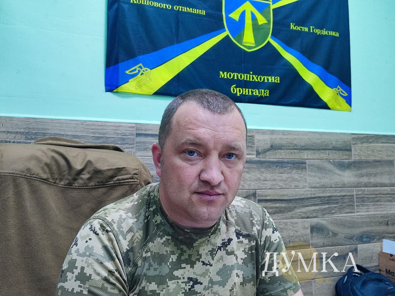 Заместитель командира 57-й бригады Валентин Заболотный