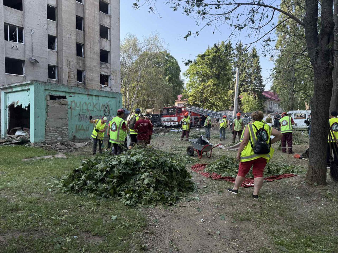 Стало відомо, скільки будівель постраждало внаслідок обстрілу Харкова 7 липня