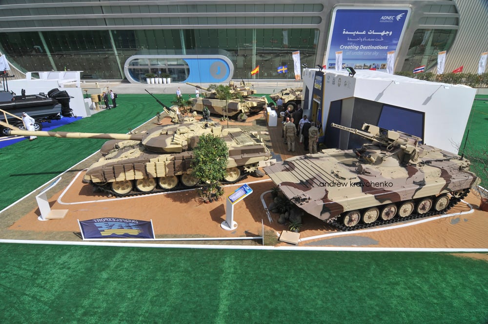 Експозиція України на Міжнародній виставці озброєнь IDEX-2011 в Абу-Дабі (ОАЕ). Фото Armiya’UA.