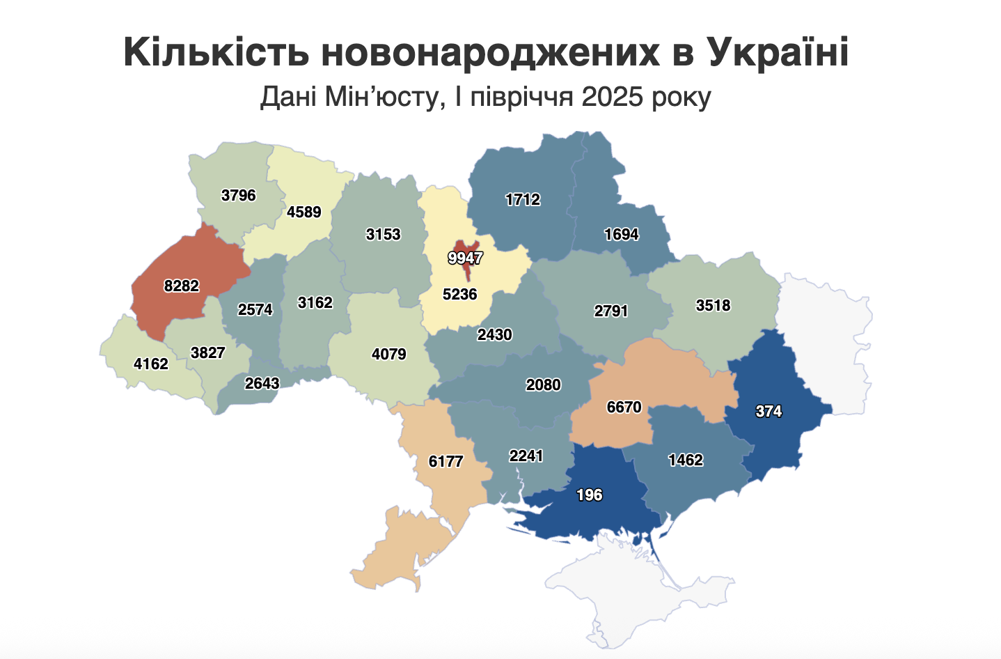 На Харківщині помирають у п’ять разів частіше, ніж народжують