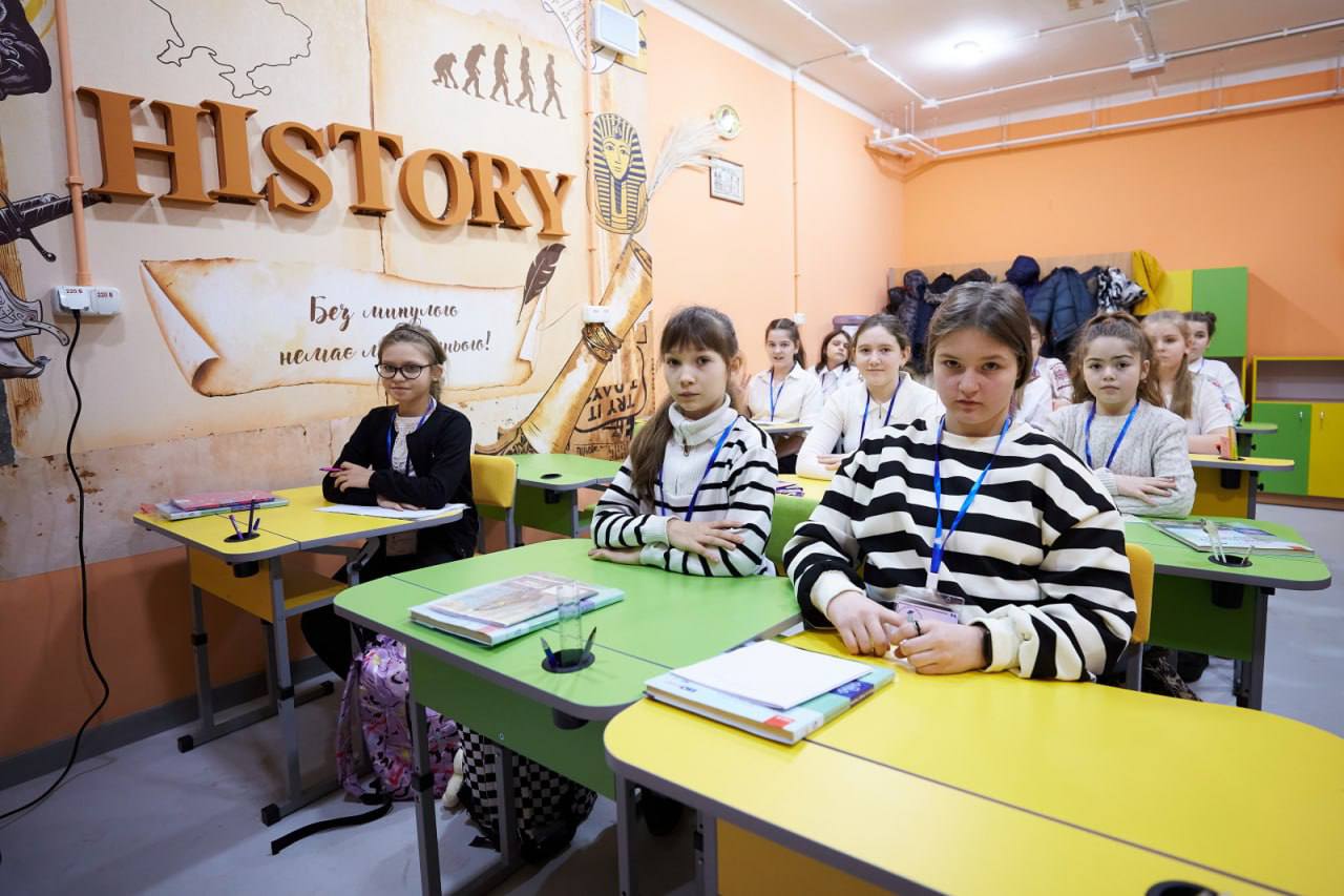 Подземная школа в Харькове