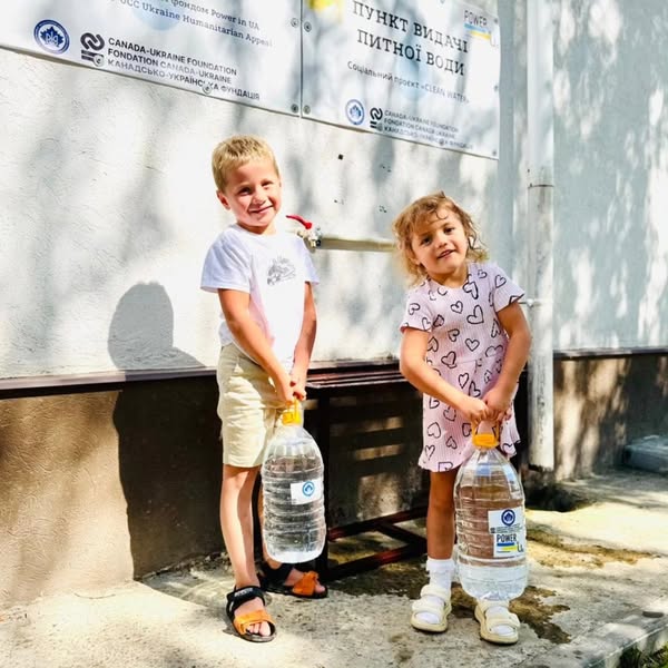 У Богодухові благодійники встанивили фільтраційну станцію для води