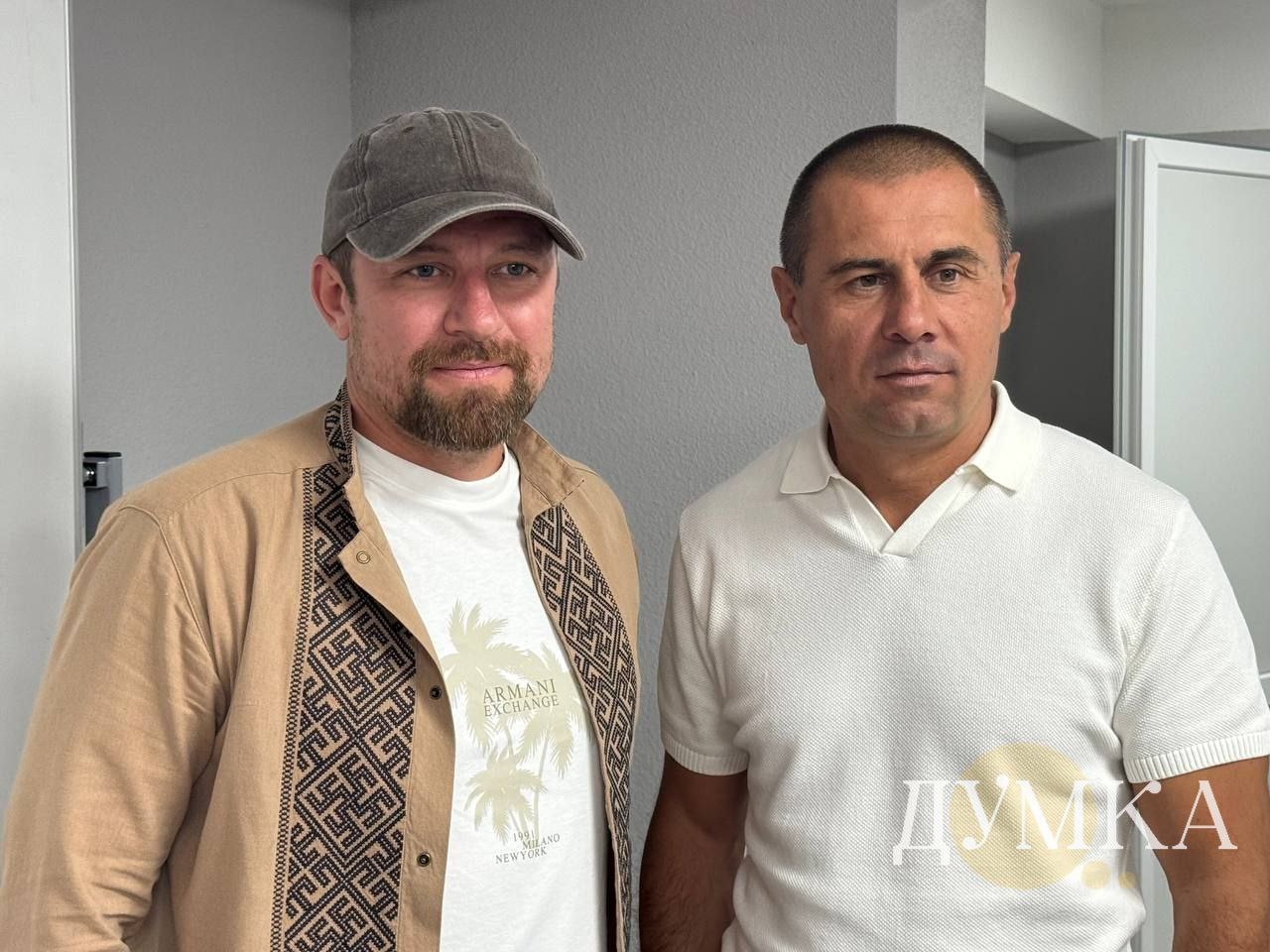 Олексій Холоденко (ліворуч) і Вячеслав Задоренко (праворуч)