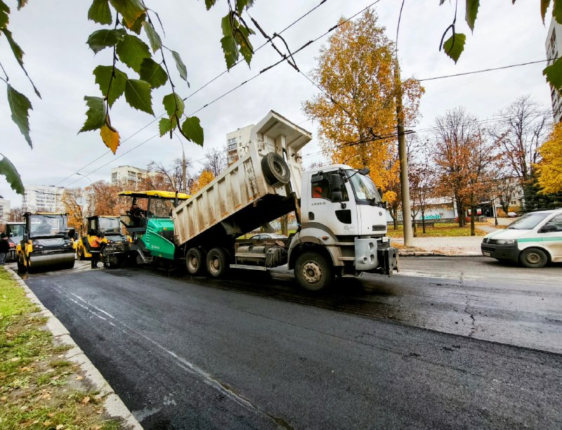 Ремонт дорог в Харькове