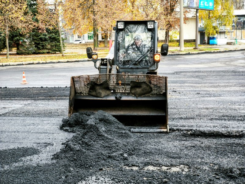 Ремонт дорог в Харькове