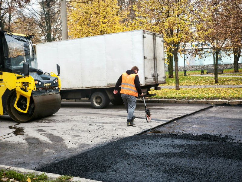 Ремонт дорог в Харькове