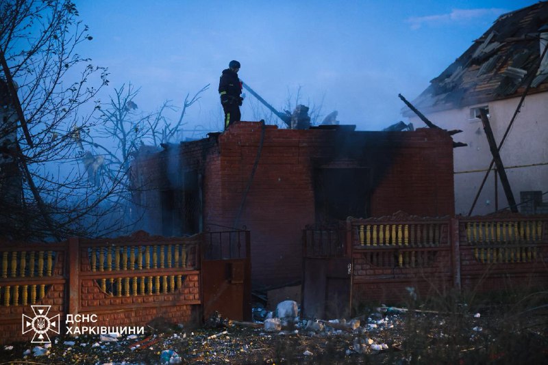 Последствия российских обстрелов Харьковщины