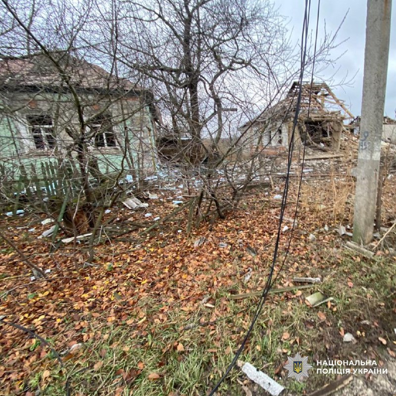 Наслідки російських обстрілів Харківщини 10-11 листопада