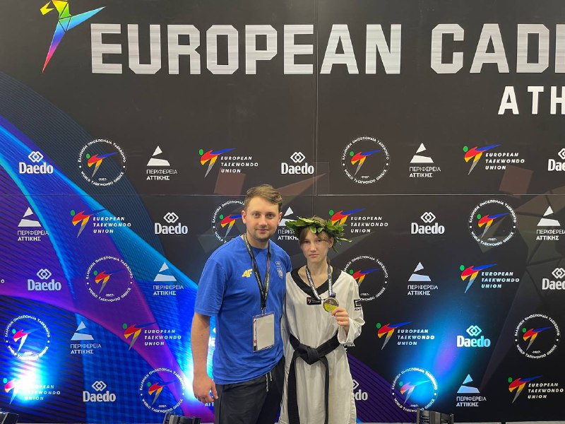 Харьковская спортсменка выиграла золото на чемпионате Европы по тхэквондо