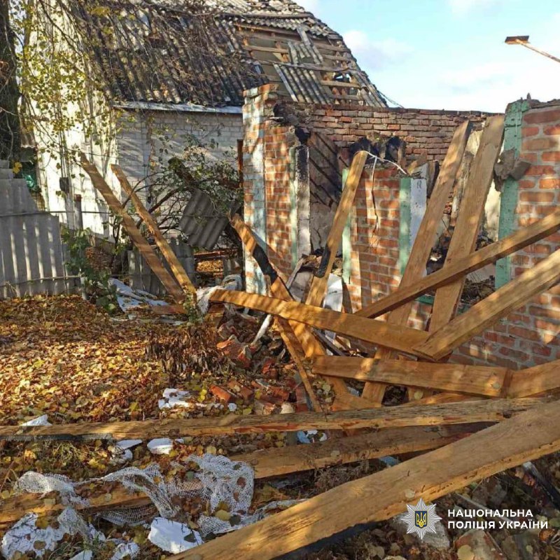 Наслідки російських обстрілів Харківщини 10-11 листопада