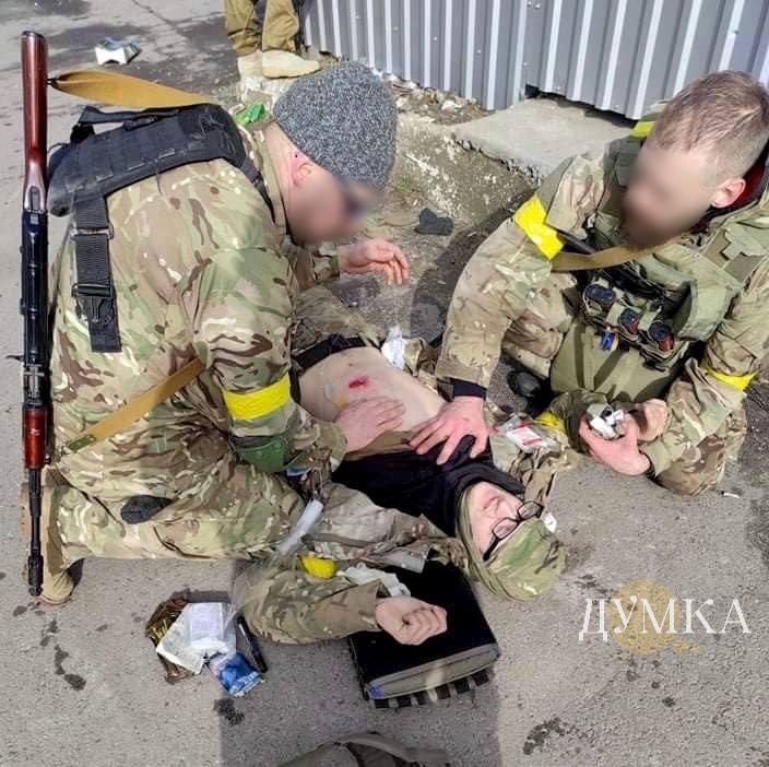 Поранений на школі Богдан Войцеховський / Фото Богдана Войцеховського