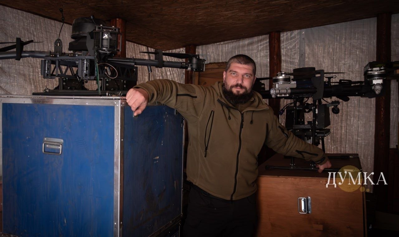 Командир роты 25 бригады с позывным "Буржуй"