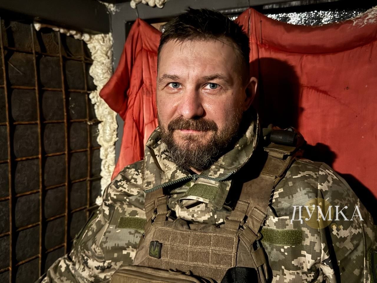 Главный сержант взвода 25 бригады Максим