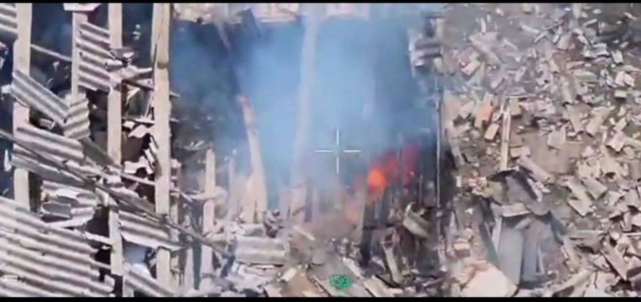 Російські дрони атакували два села в Богодухівському районі: кадри з місця