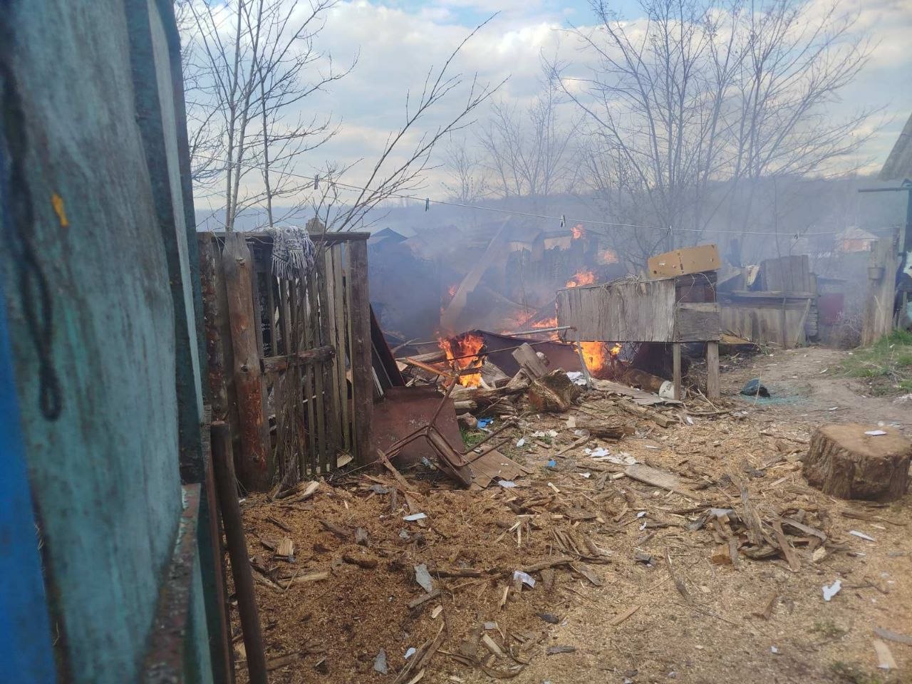 Окупанти зруйнували приватний дій на Харківщині: кадри з місця