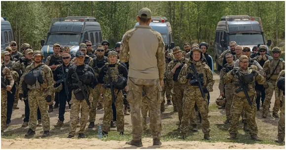 Поліцейські на полігоні