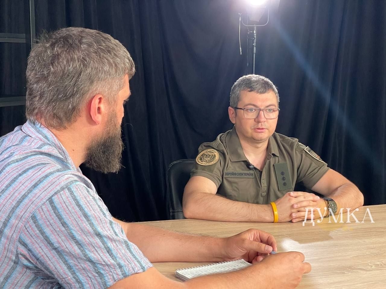 Старший офицер группы контроля боевого стресса 127 Харьковской ОВМБр Андрей Босенко