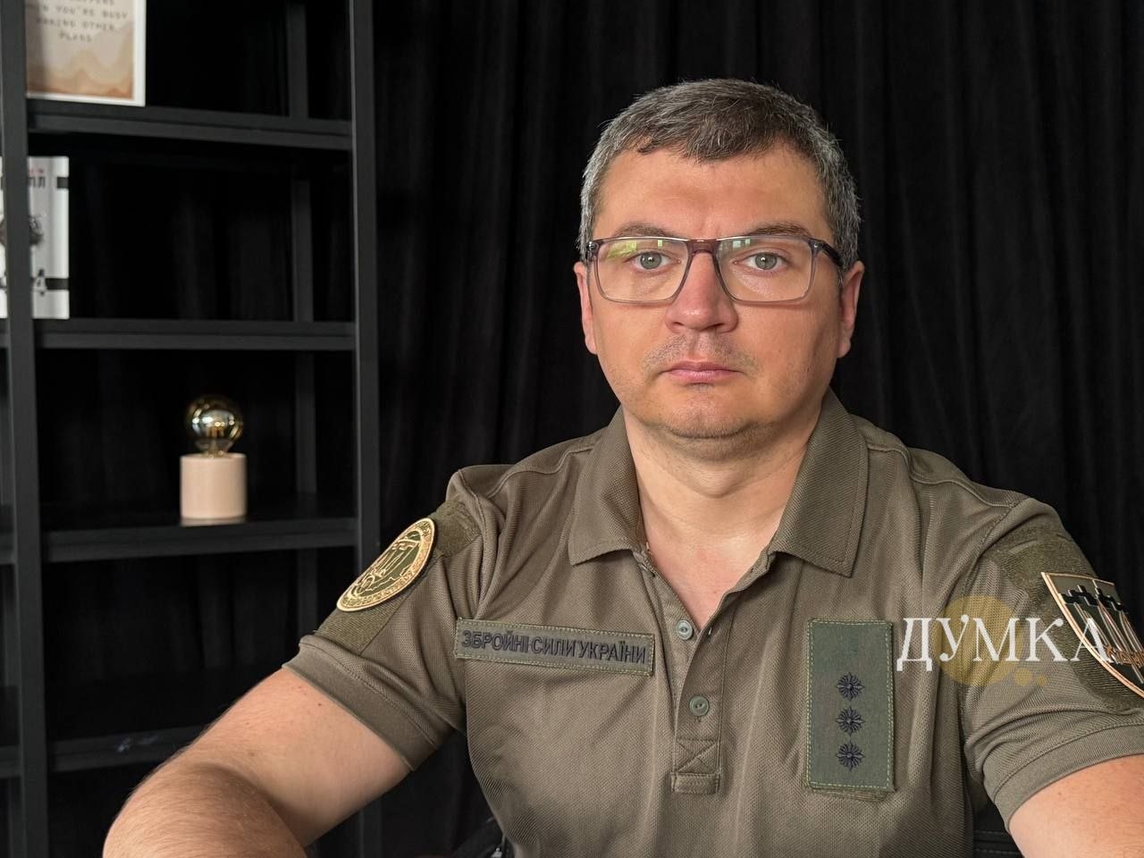 Старший офицер группы контроля боевого стресса 127 Харьковской ОВМБр Андрей Босенко