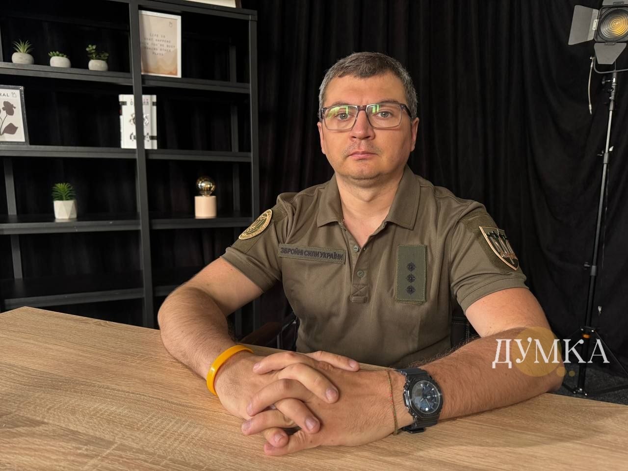Старший офицер группы контроля боевого стресса 127 Харьковской ОВМБр Андрей Босенко