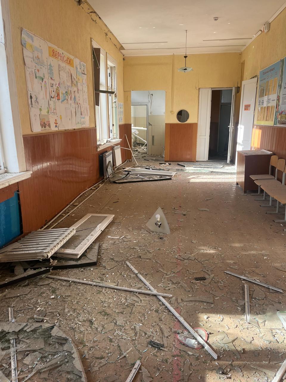 Ракетний удар по Харківщині: у Золочеві росіяни знищили школу