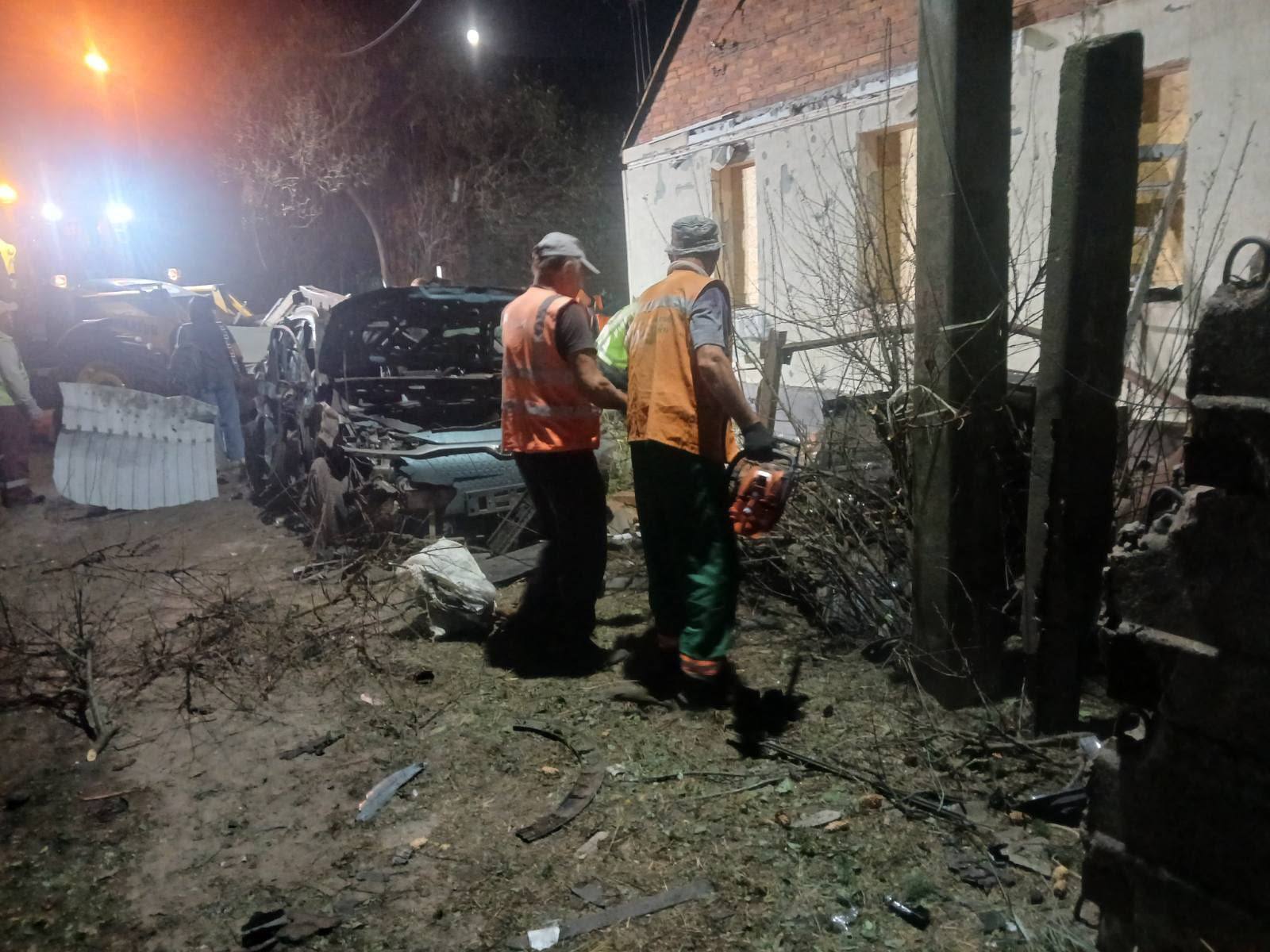 Після атаки росіян у Харкові пошкоджено дев'ять приватних будинків