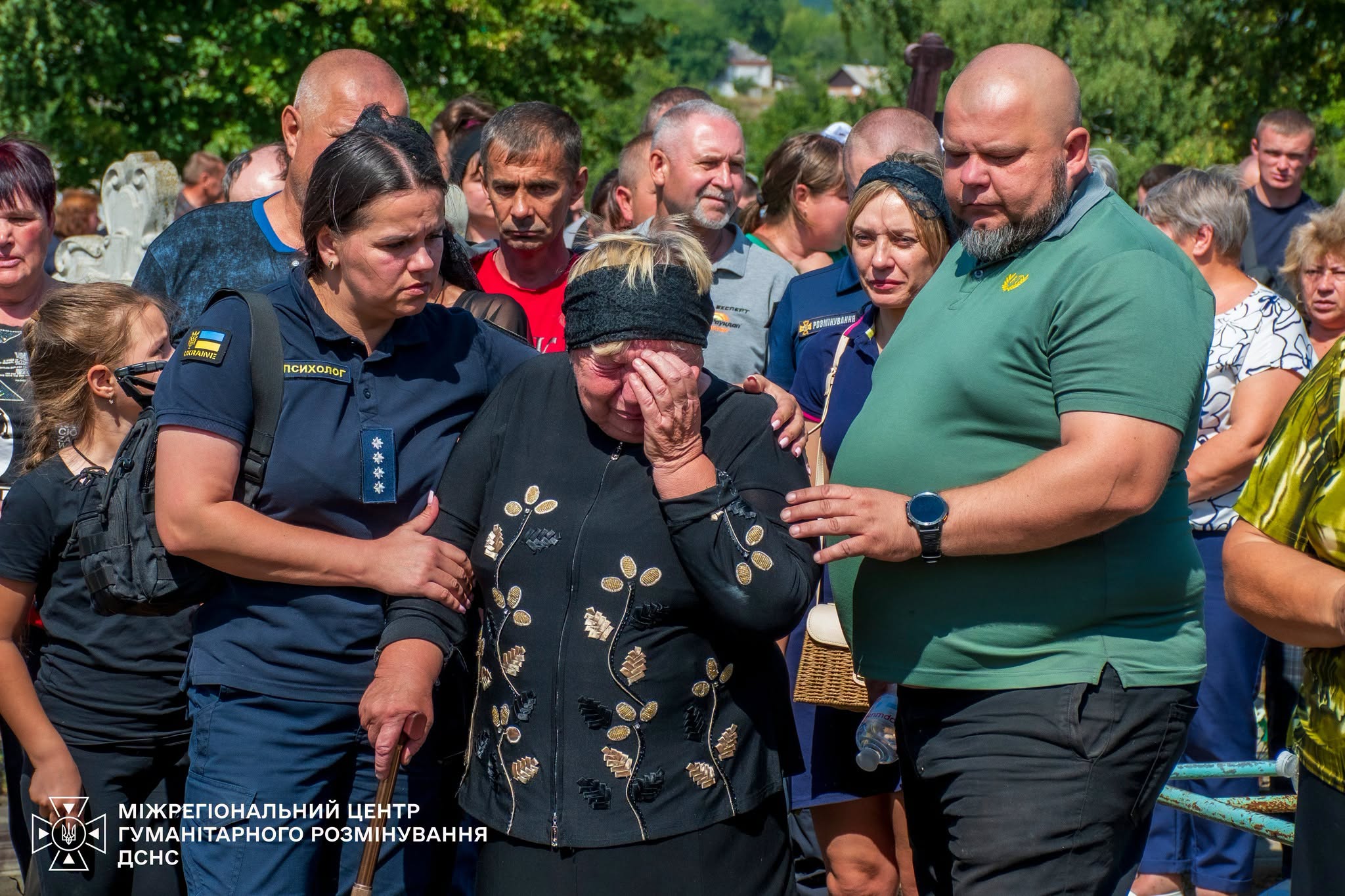На Харківщині поховали загиблого сапера ДСНС