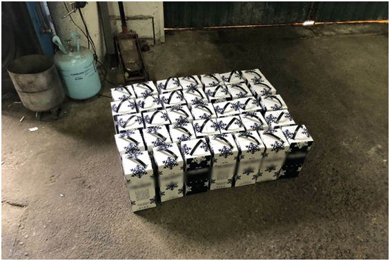 Горілка в картонних коробках Bag-in-Box, які часто називають 