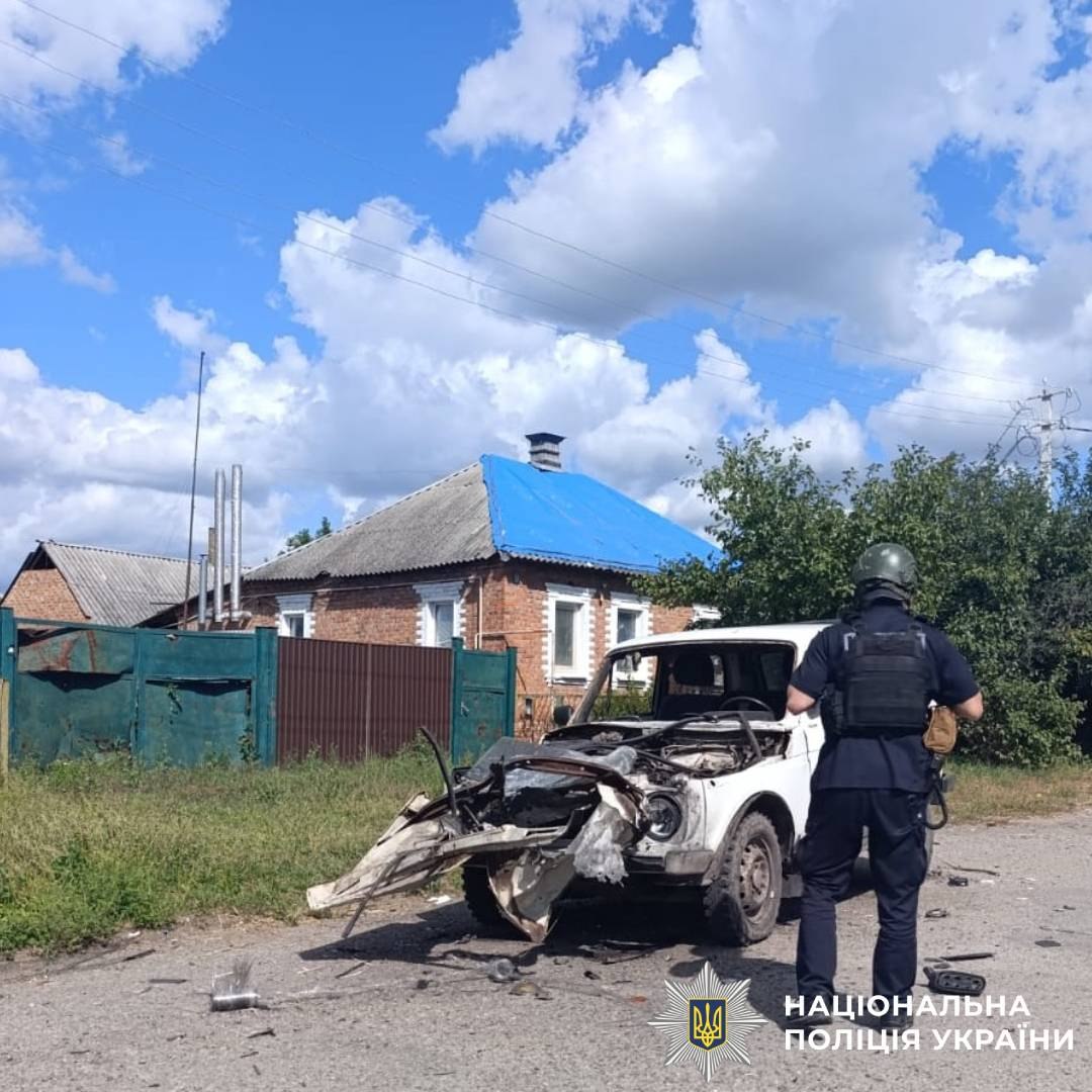 Харківські правоохоронці показали, куди 3 вересня гатили росіяни