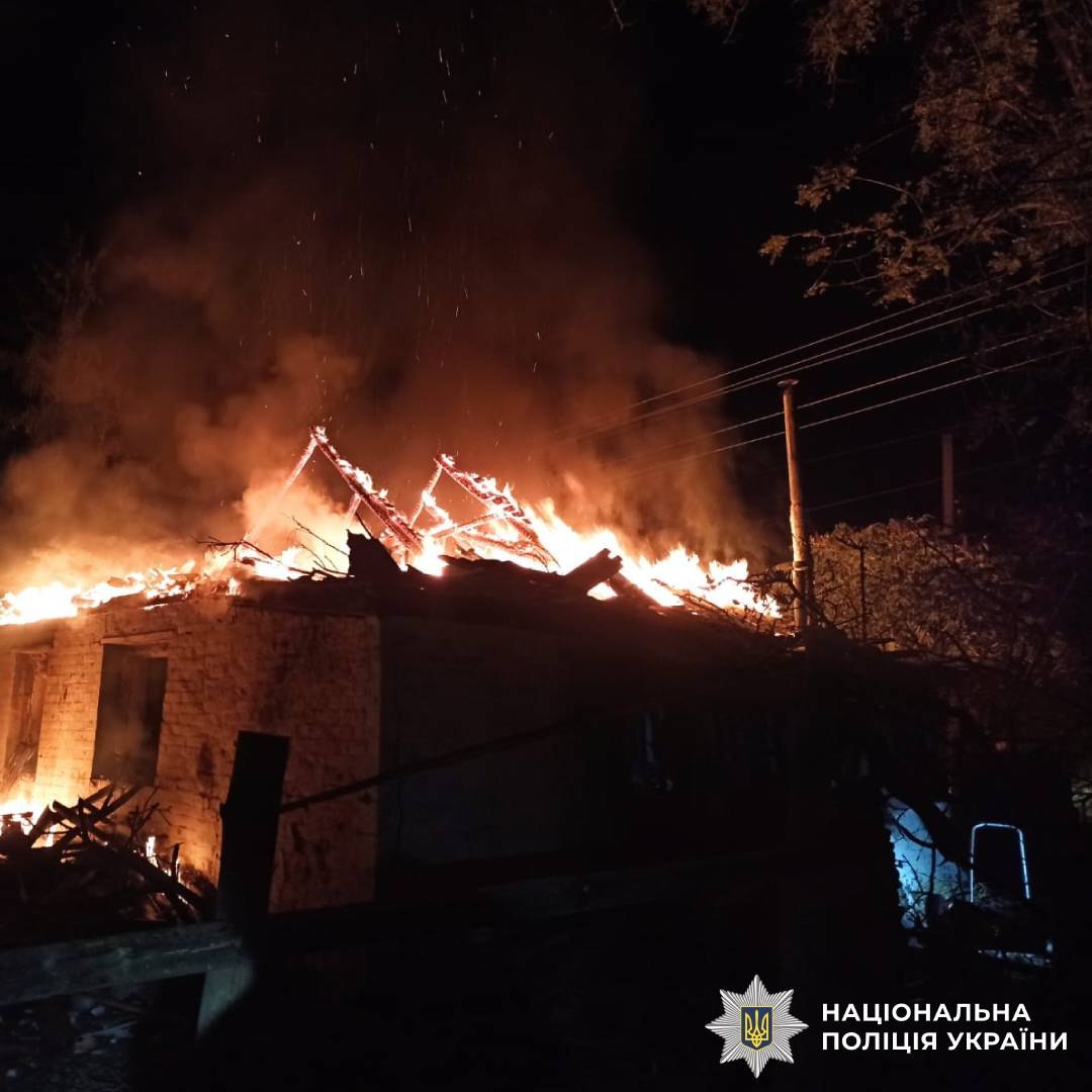 Поліція показала наслідки російських обстрілів Харківщини за добу
