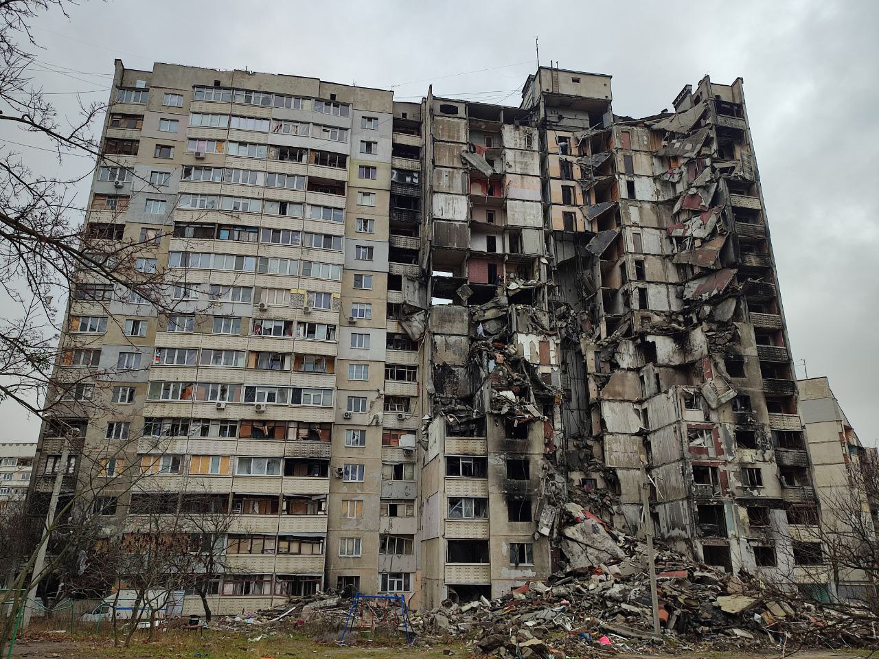 Многоэтажка в Харькове
