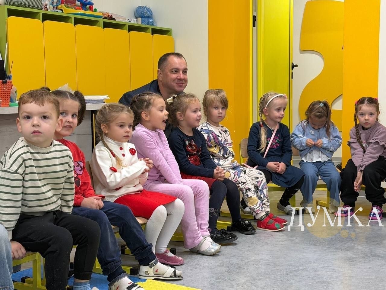 Чернобай с детьми