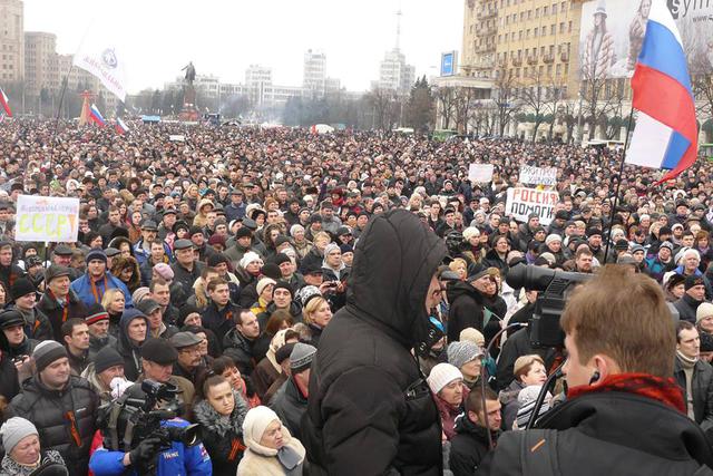 Акции с участием российских гастролеров в 2014 году в Харькове