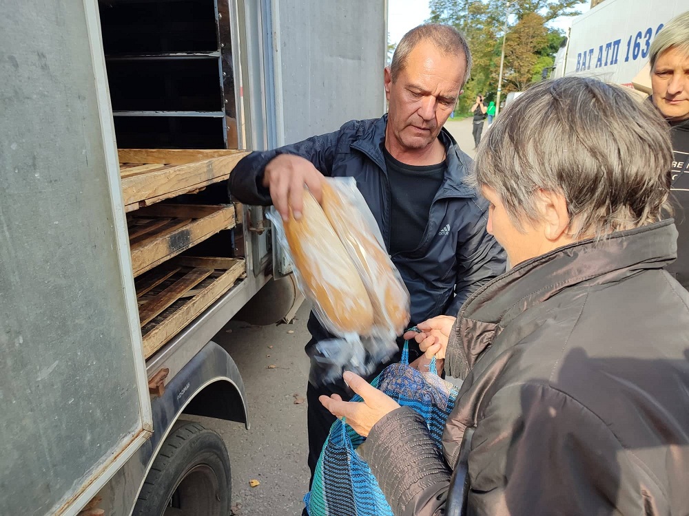 Гуманитарная помощь Боровая Харьковская область