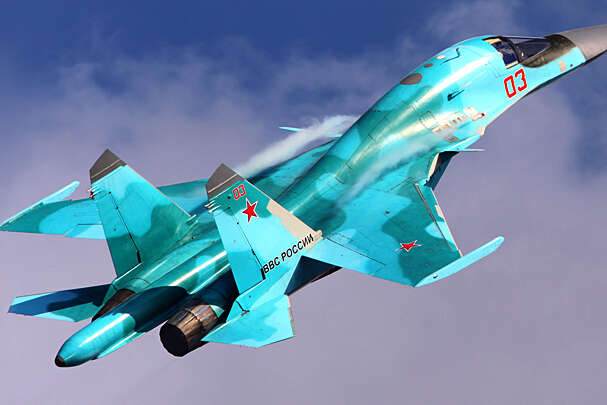 російський літак су34