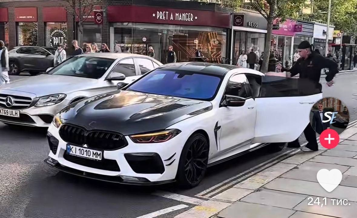 Футболіст з Харківщини придбав BMW вартістю понад $100 тисяч