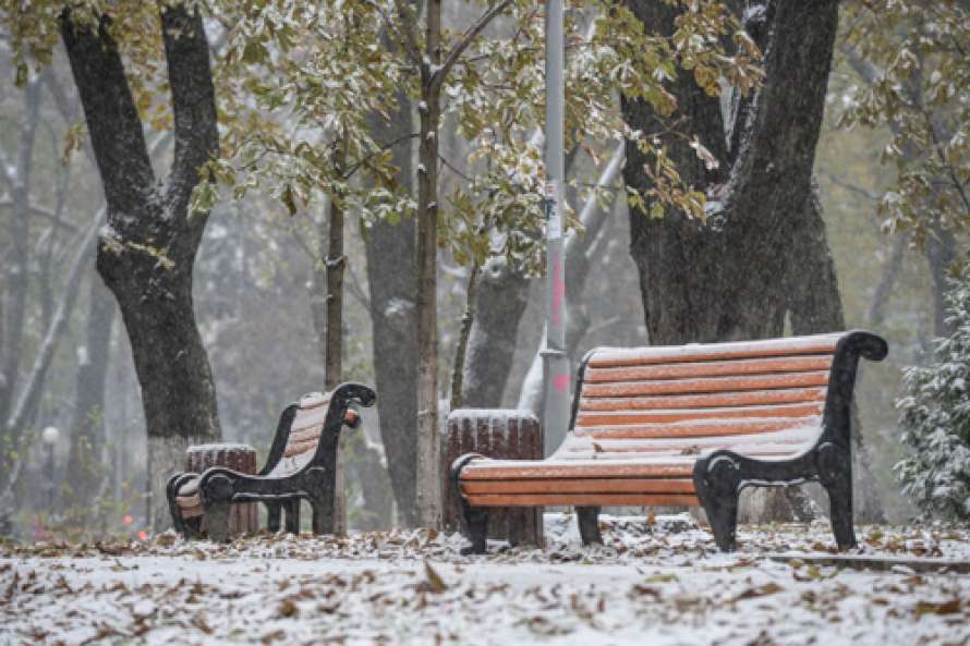 зима в Харькове