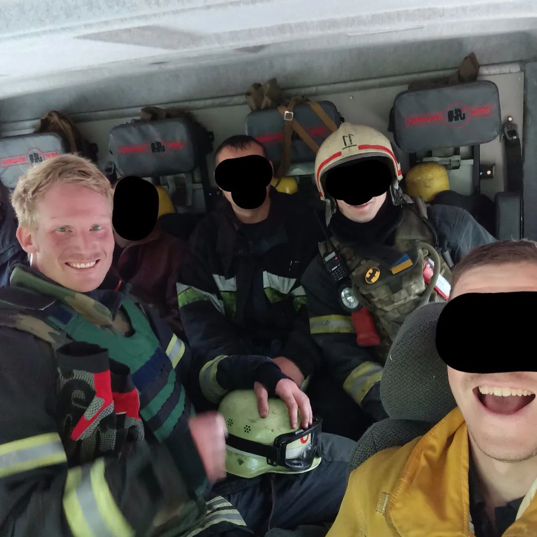 німецький рятувальник в Україні