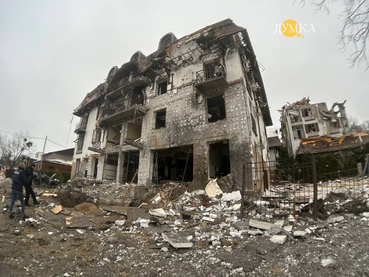 обстріл ракетами готелю в Харкові 10 січня