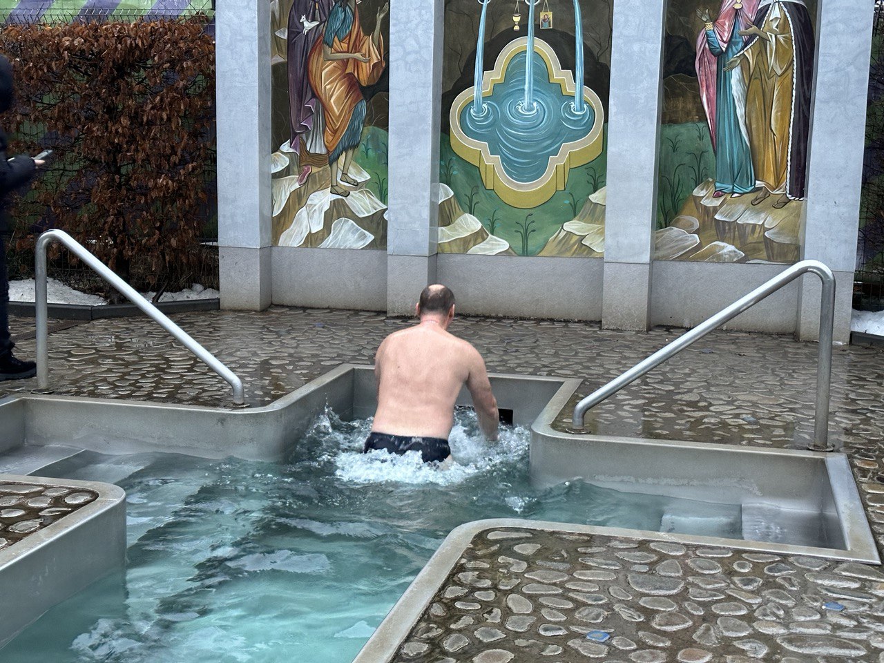 Крещение в Харькове 19 января 2024 года