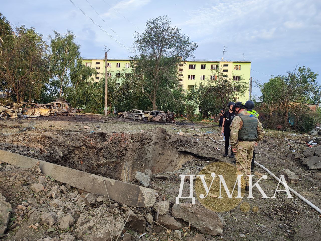 Обстрел Чугуева 19 июля