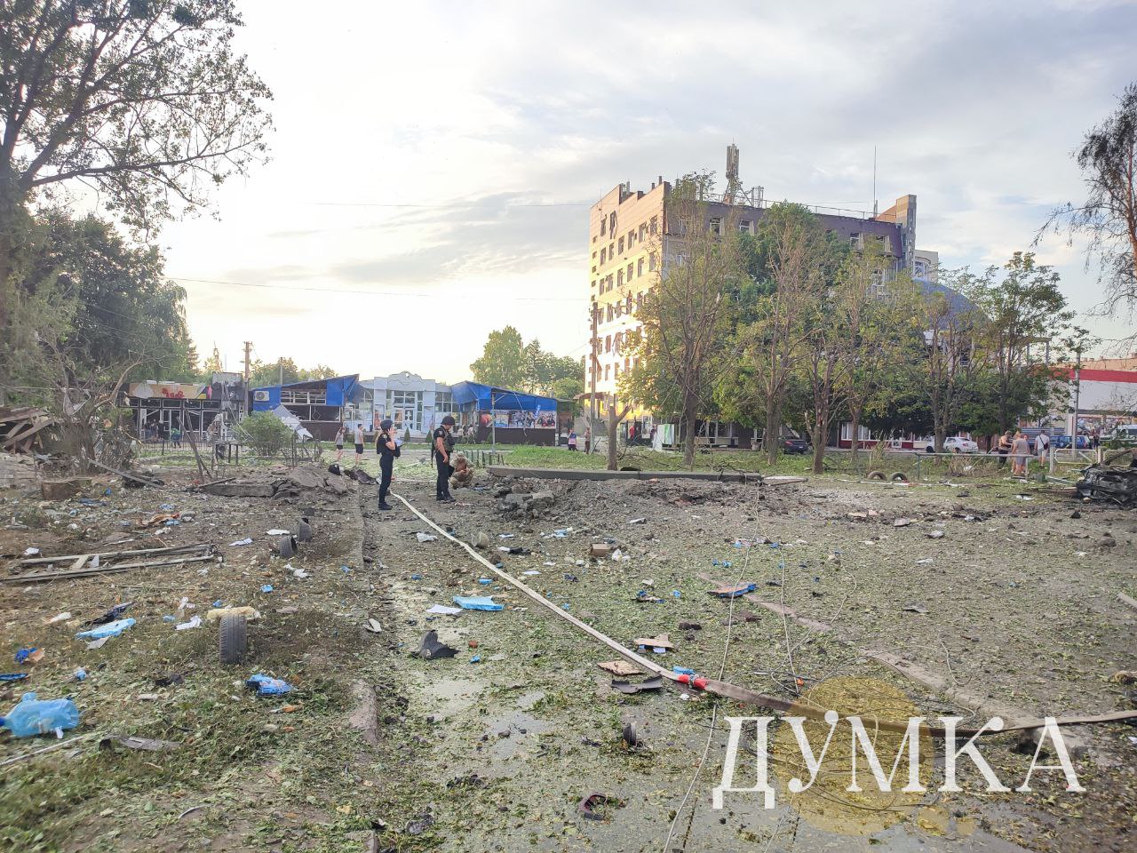 Обстрел Чугуева 19 июля