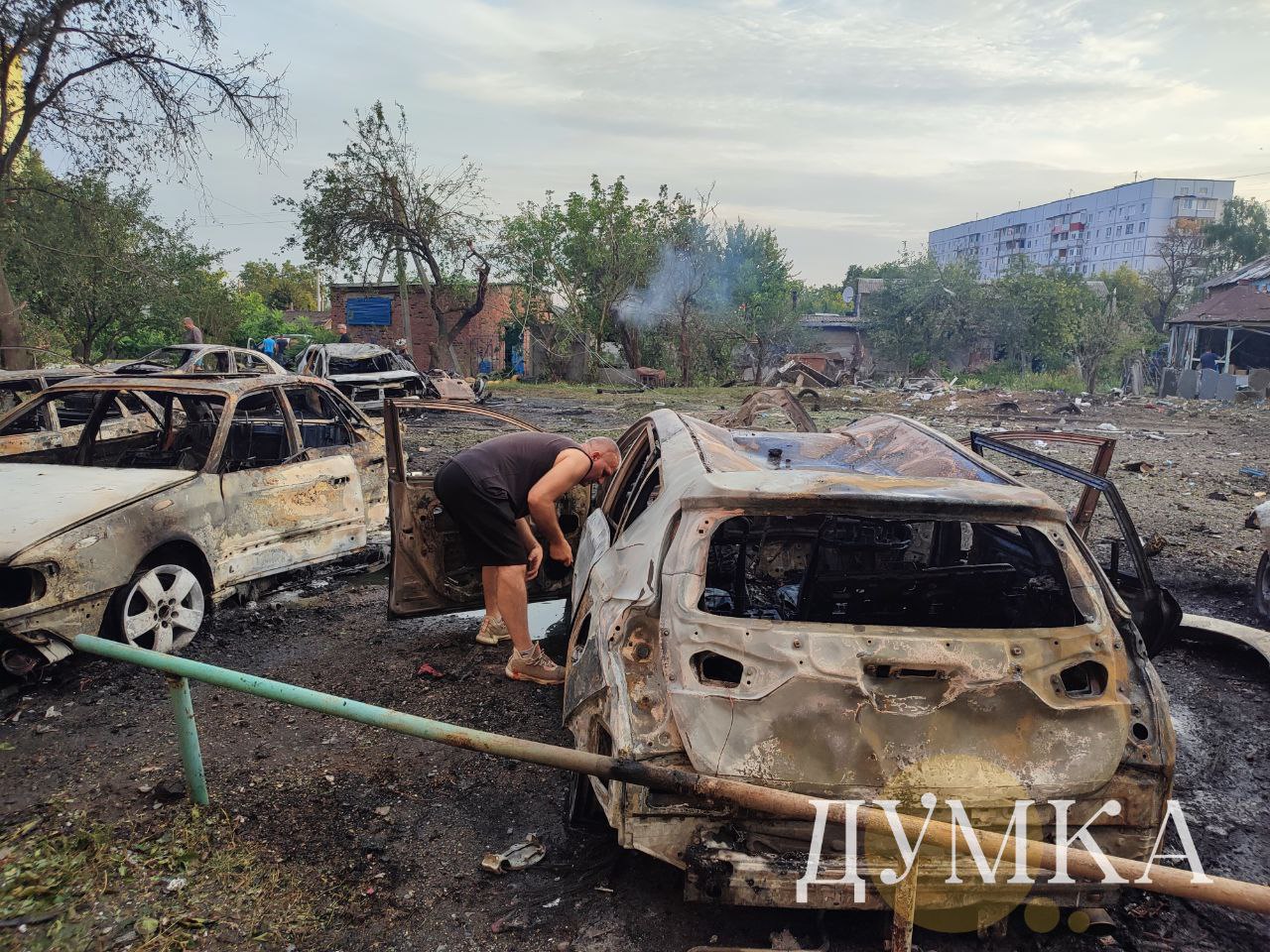 Обстрел Чугуева 19 июля