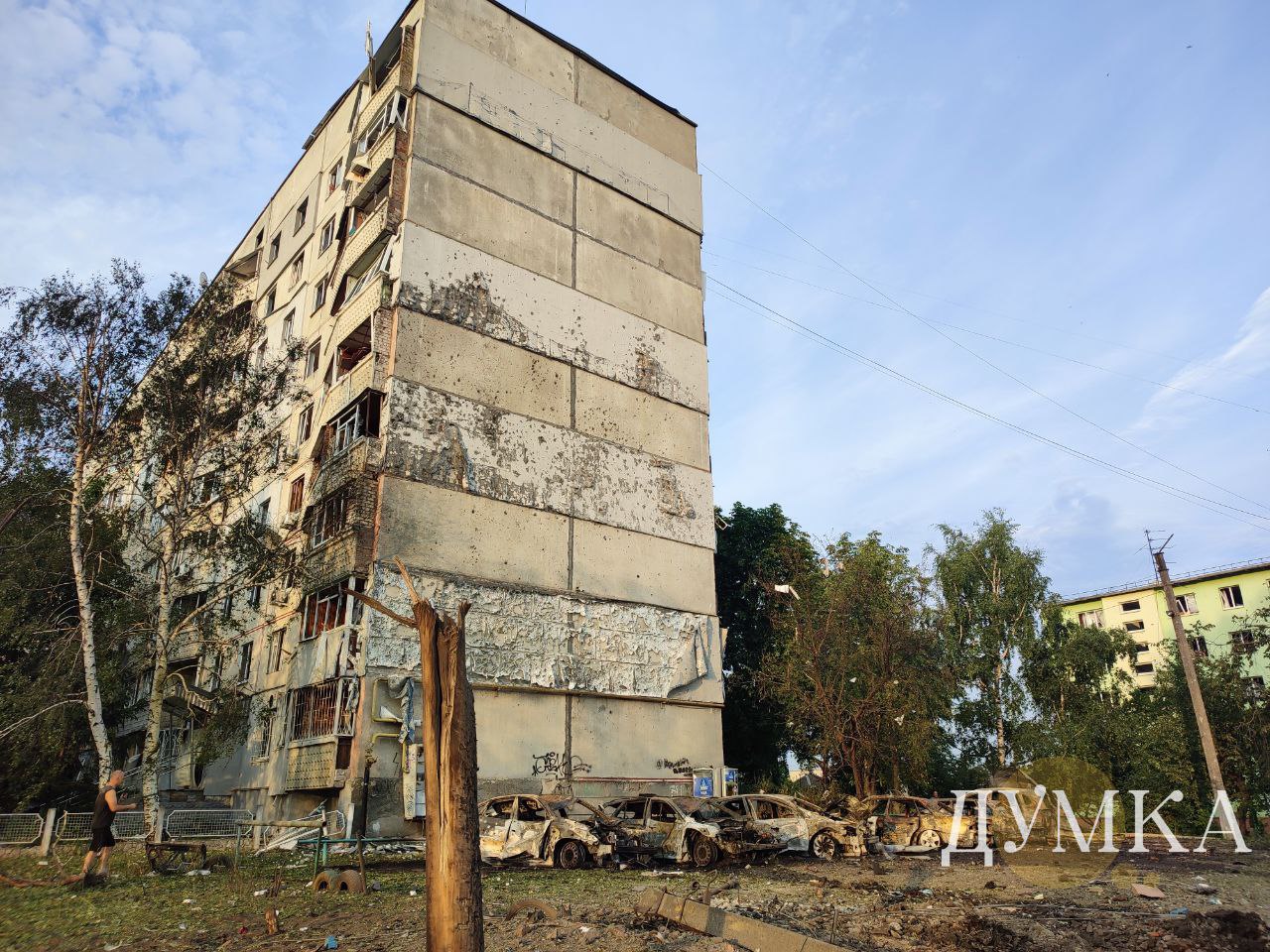 Обстрел Чугуева 19 июля