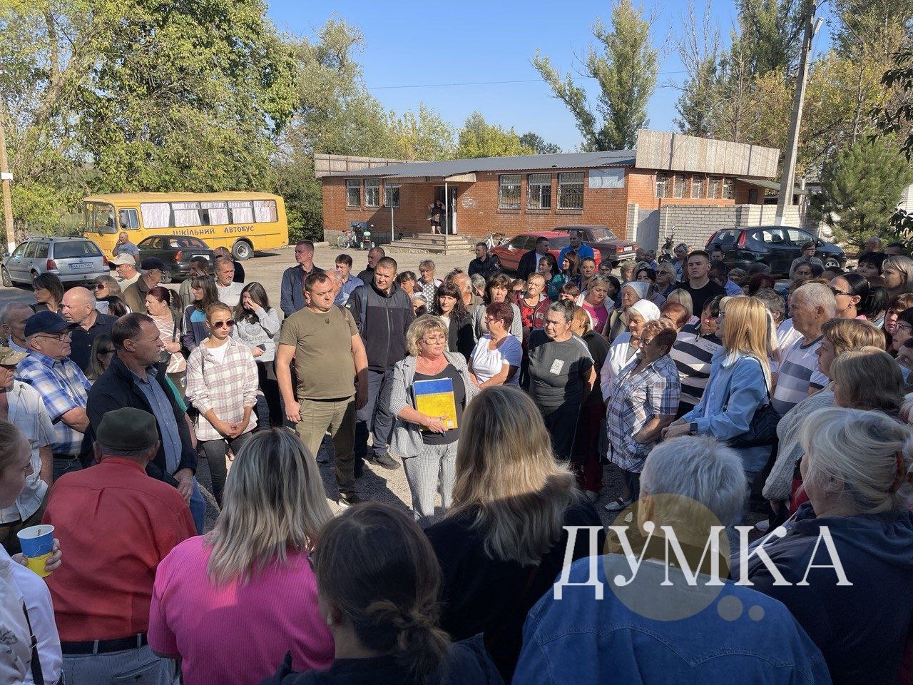 Зібрання мешканців Новоіванівського житлового масиву