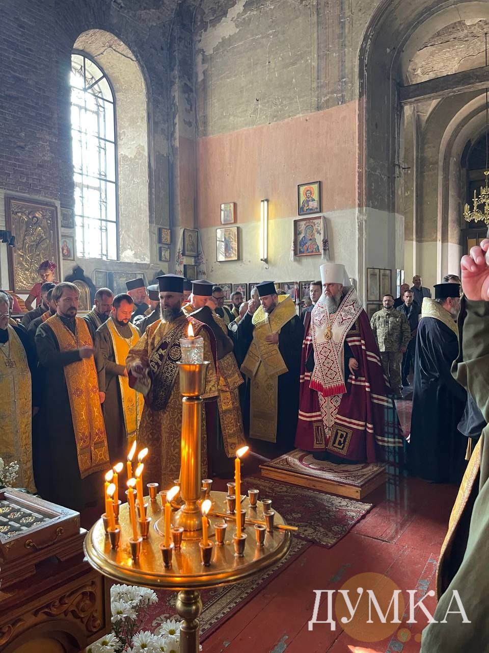 предстоятель ВЦУ, митрополит Эпифаний в Харькове