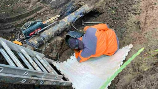 В Изюмской громаде восстановили поврежденный газопровод