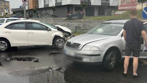 В центре Харькова произошло ДТП с пострадавшими