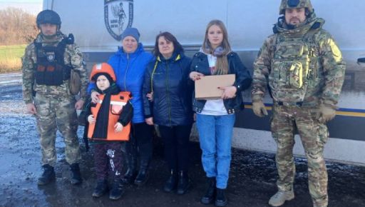 В Харьковской области из опасного района эвакуировали двух детей