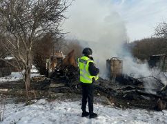 Разрушения и пожары: полиция показала фото с места атак на Харьковщине